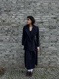 Structured Black Tailored Blazer