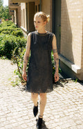 MAZI Midnight Tweed Dress