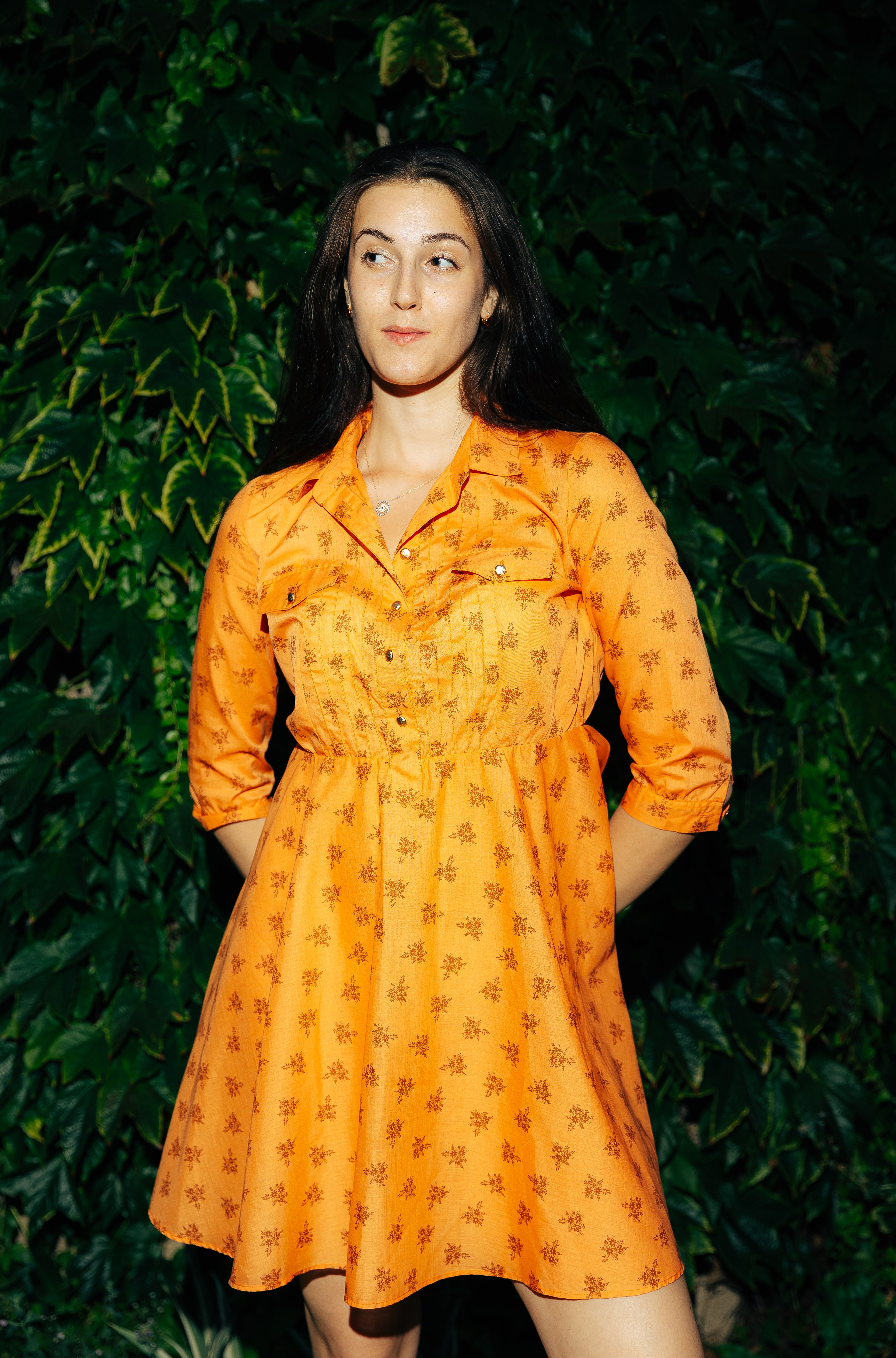 Floral Cotton Dress