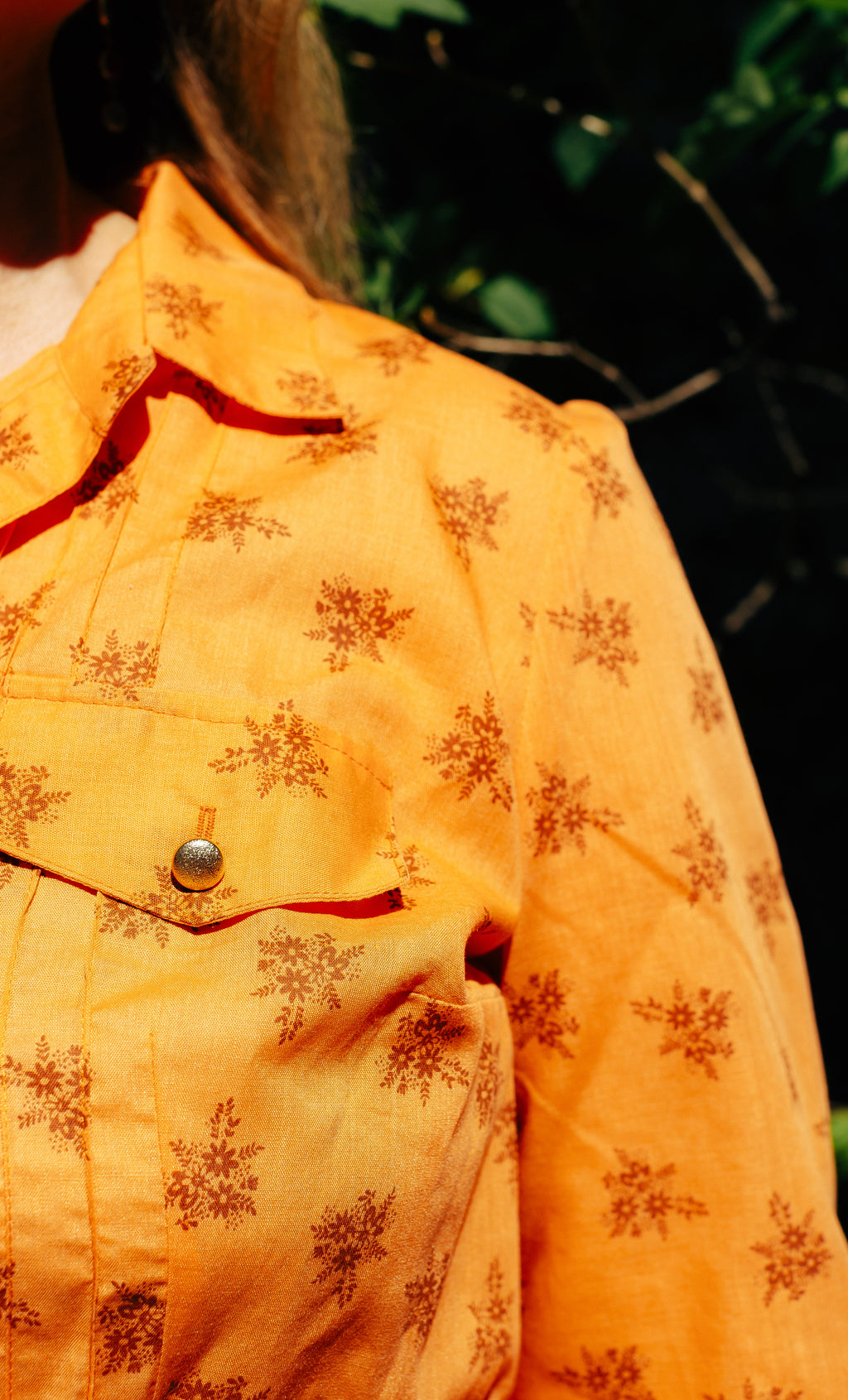 MAZI Amber Blossom Shirt Dress