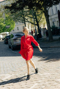 MAZI Red Blazer Dress