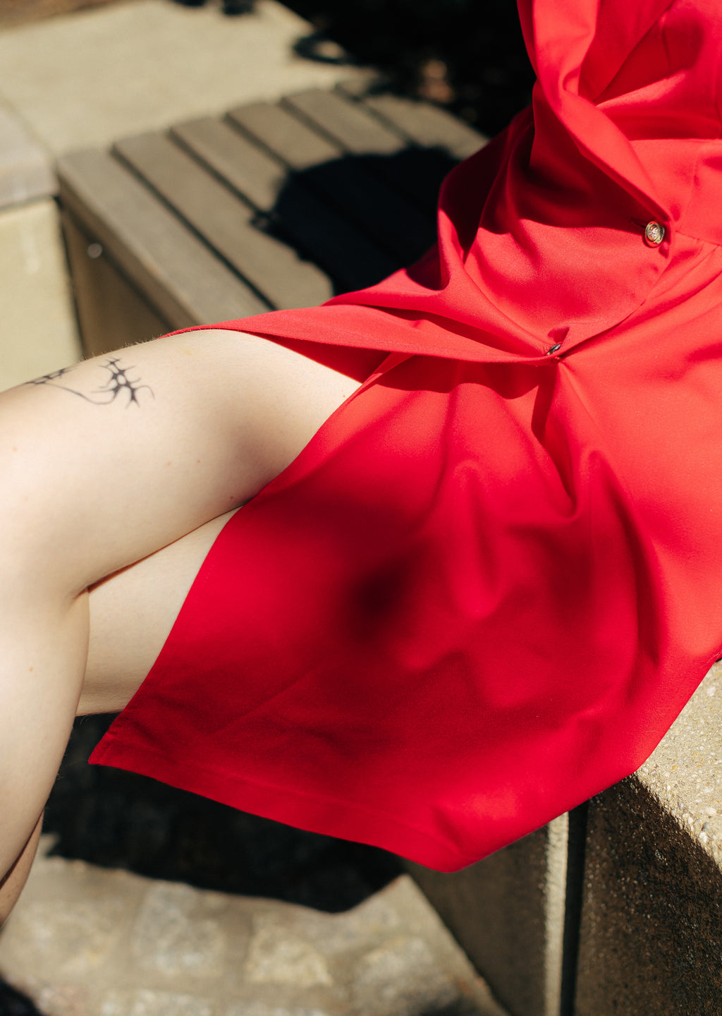 MAZI Red Blazer Dress