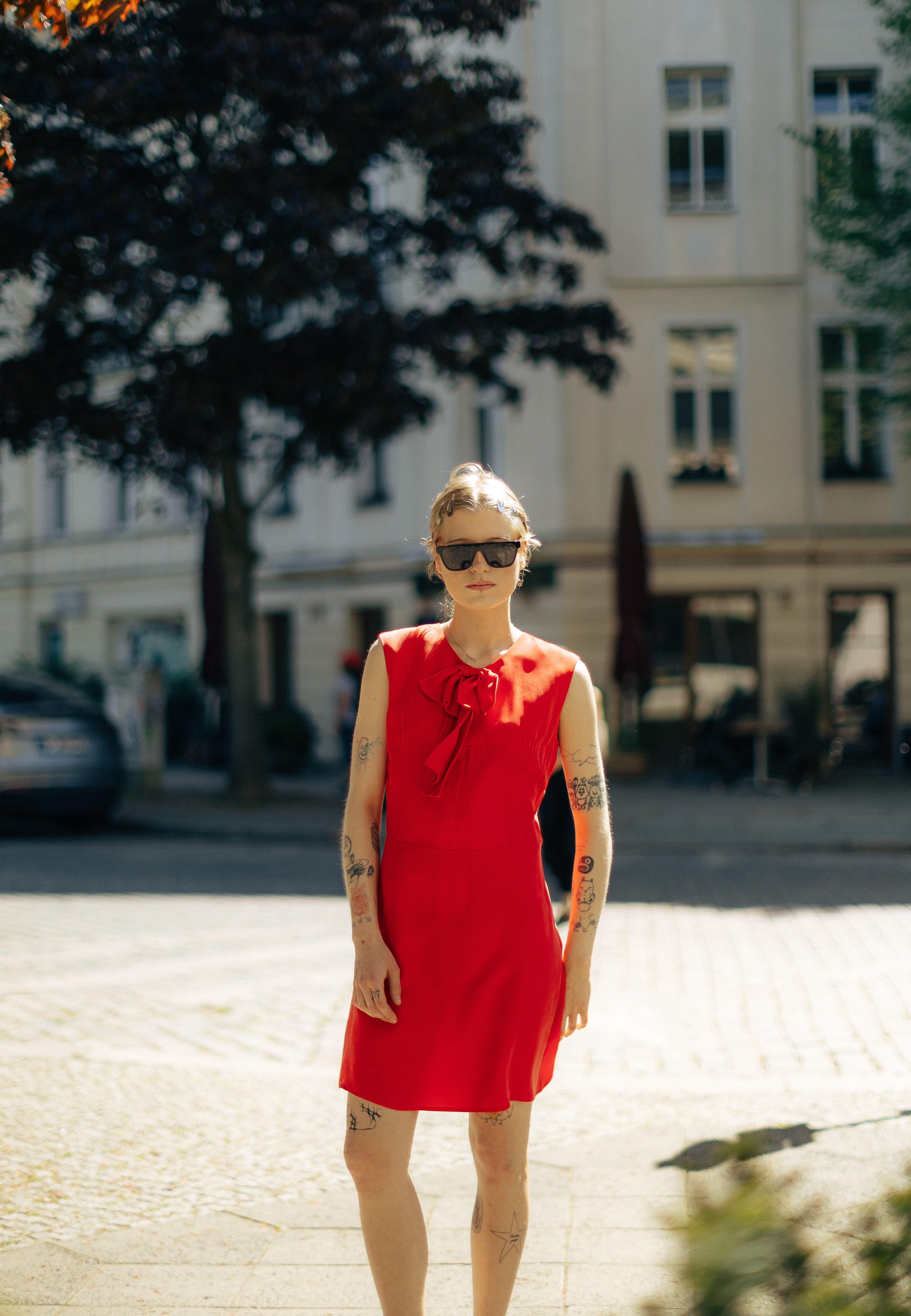 Red Bow Dress