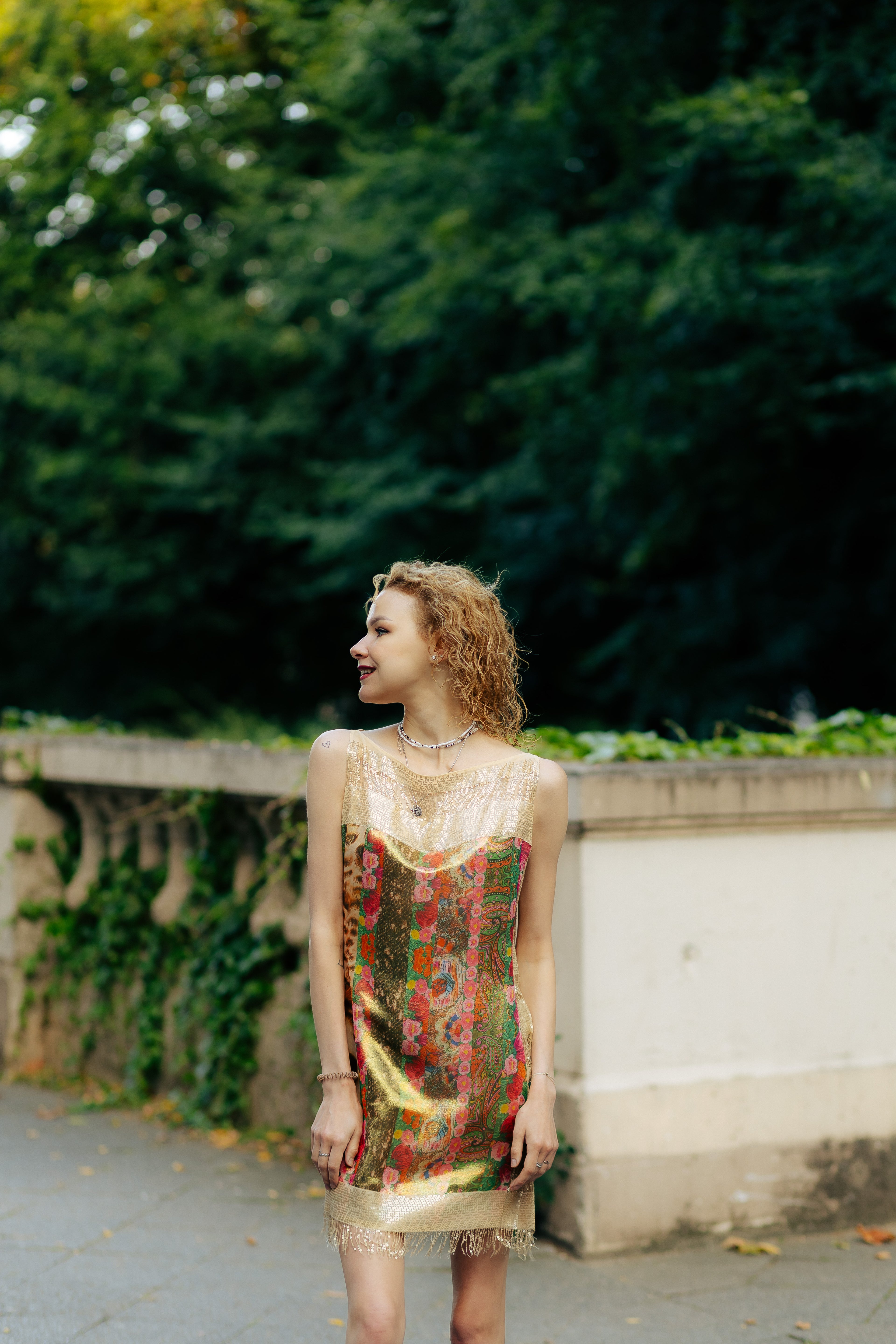 Romantic Gold Dress