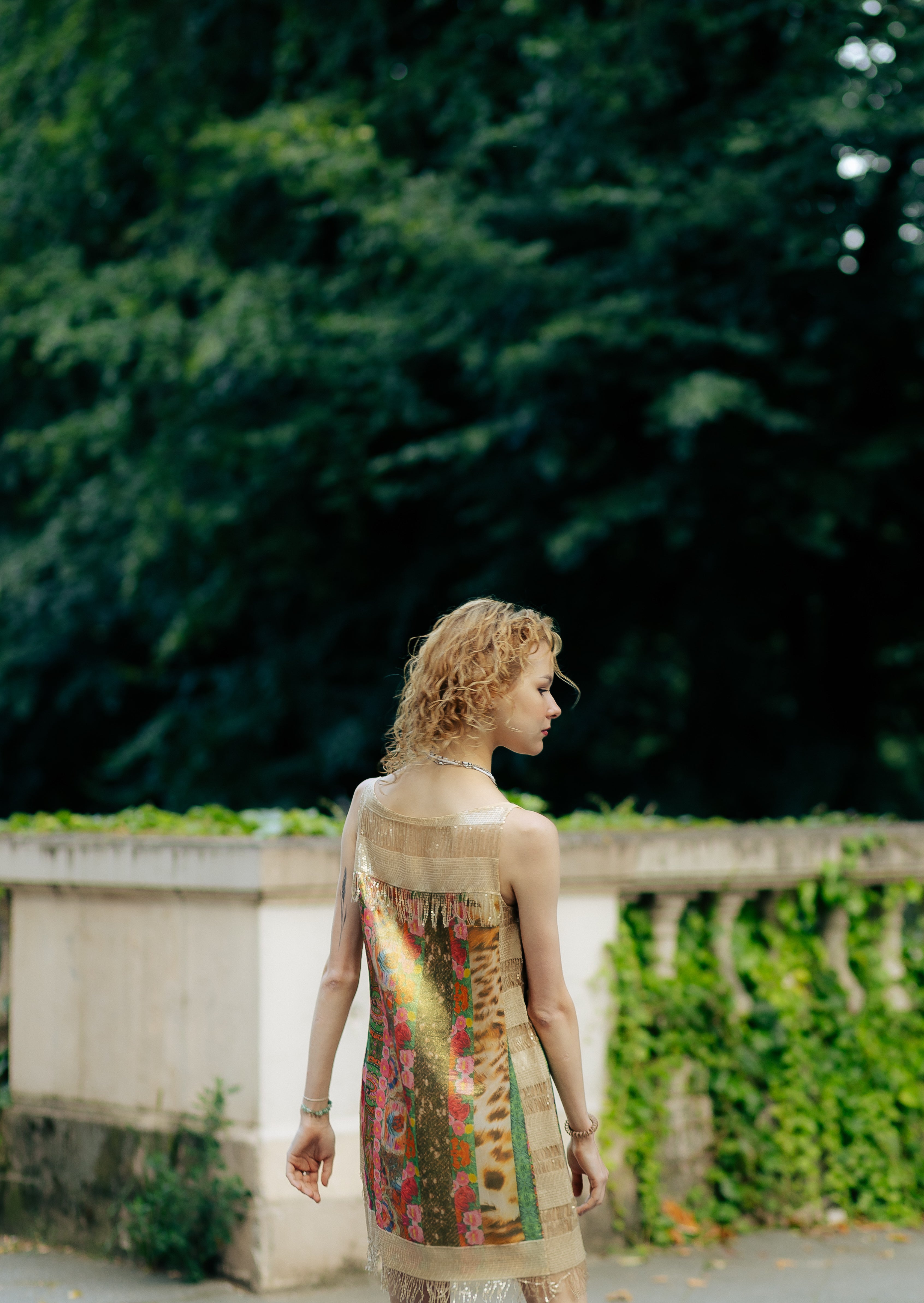 Romantic Gold Dress