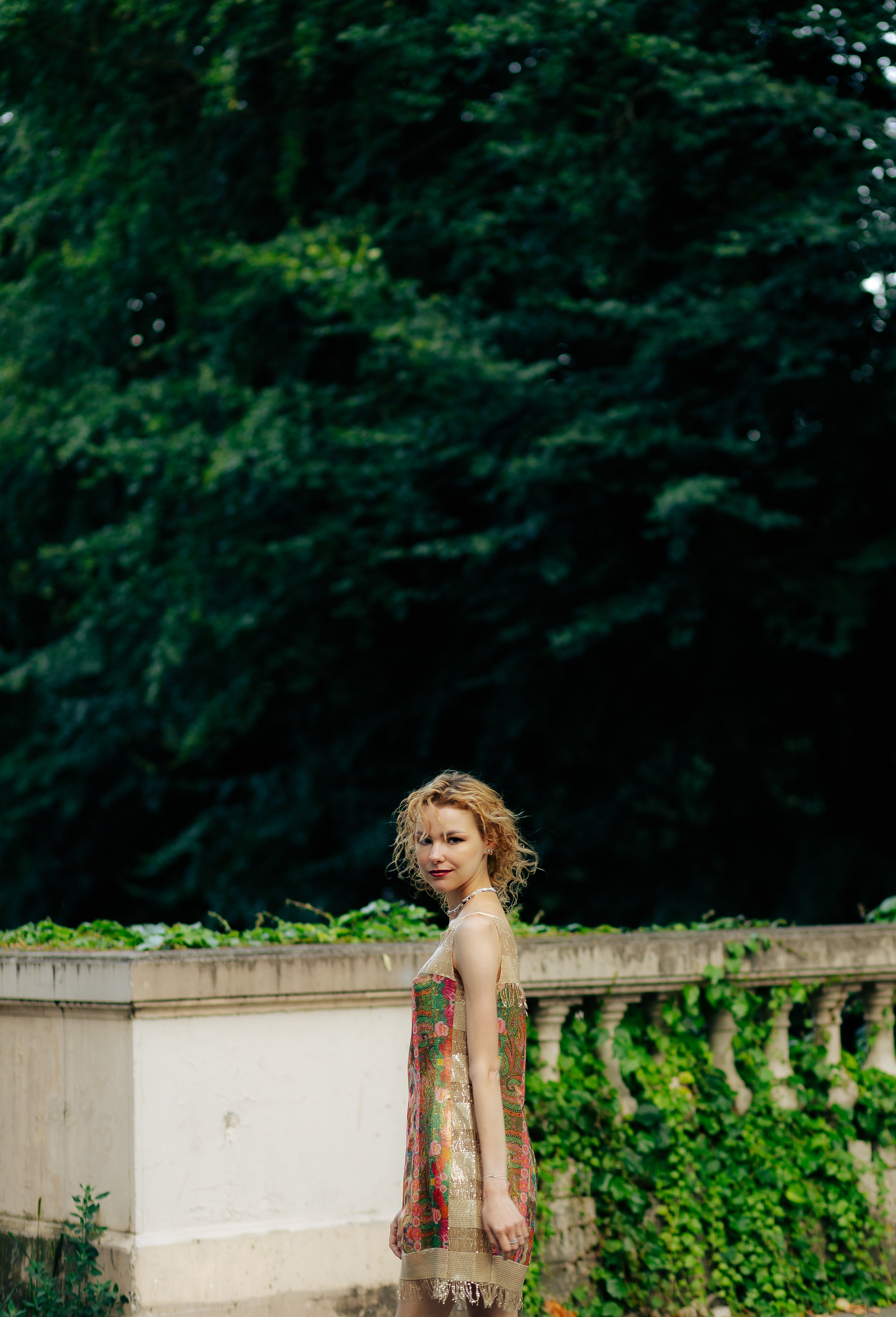 Romantic Gold Dress