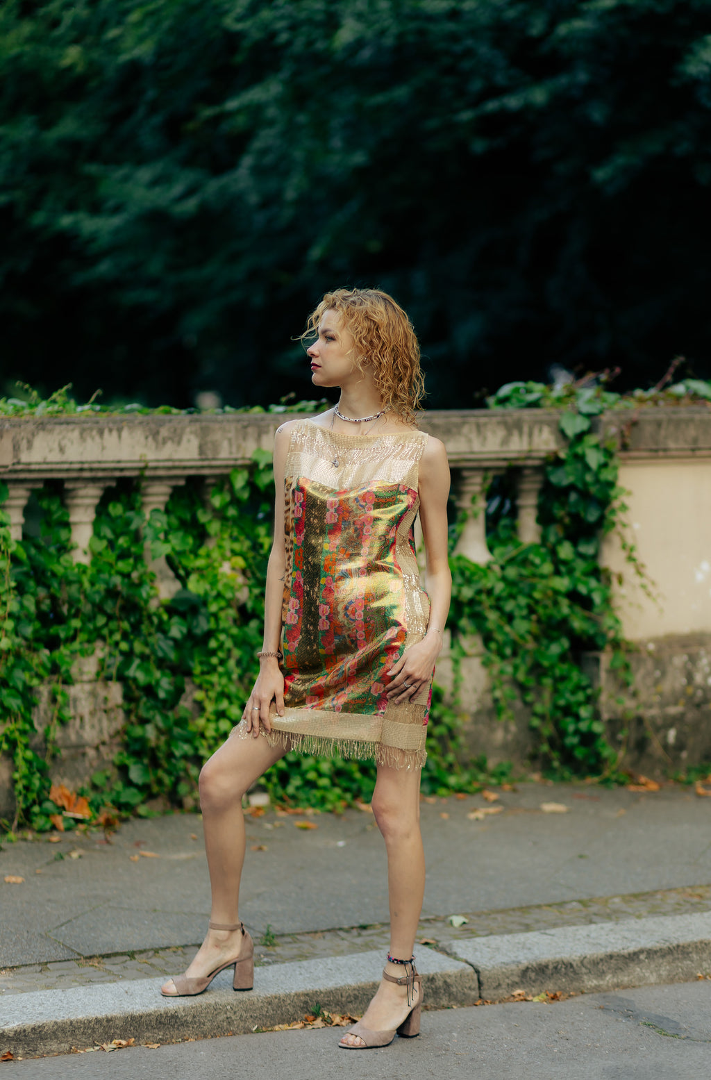 Romantic Gold Dress