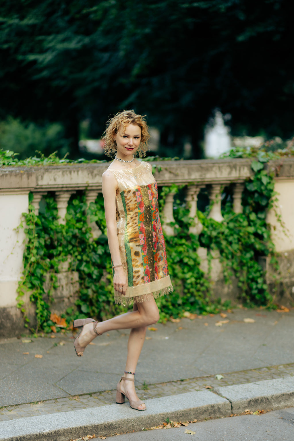 Romantic Gold Dress