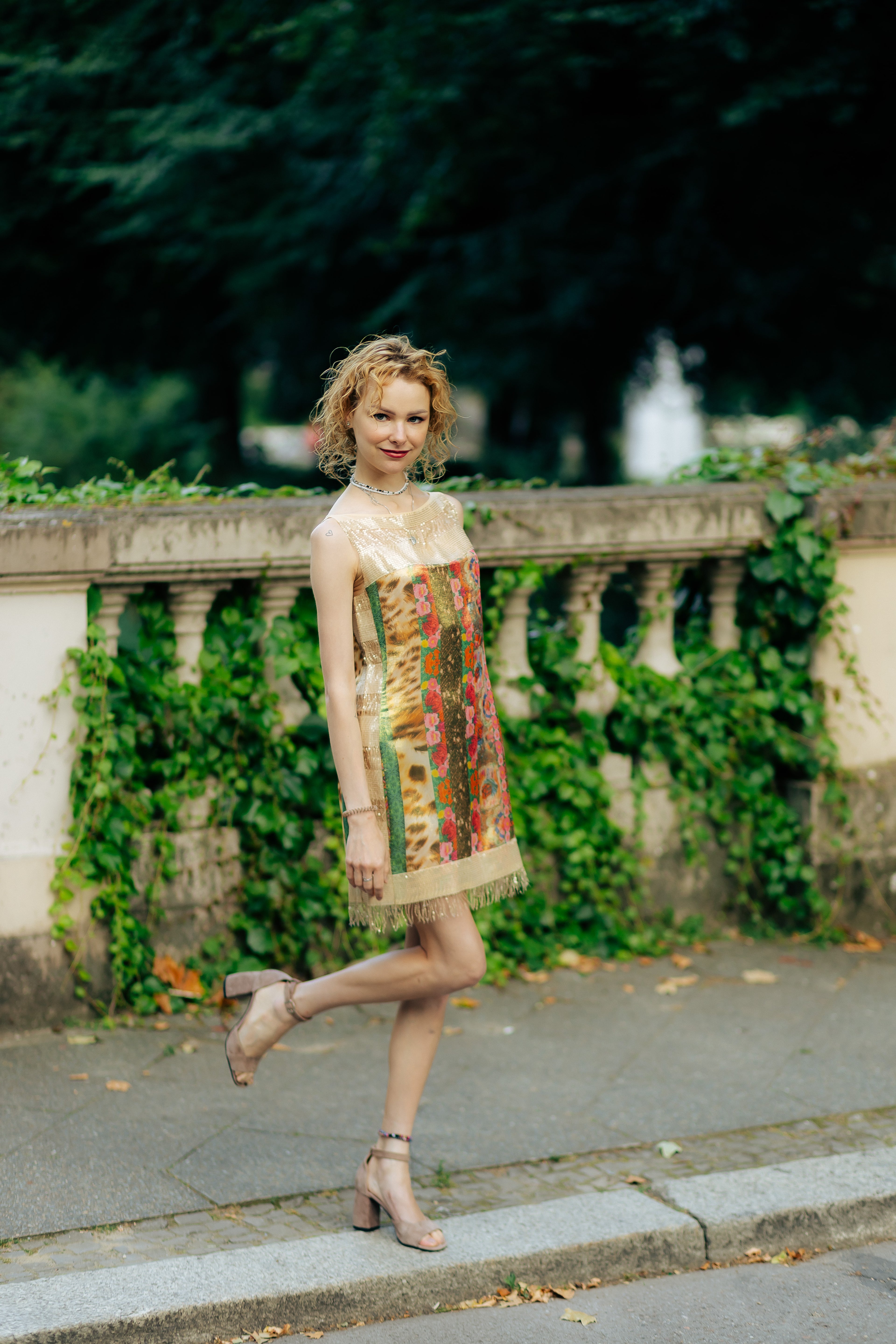 Romantic Gold Dress