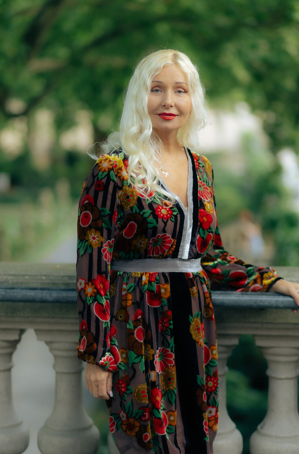 Velvet Bohemian Dress,