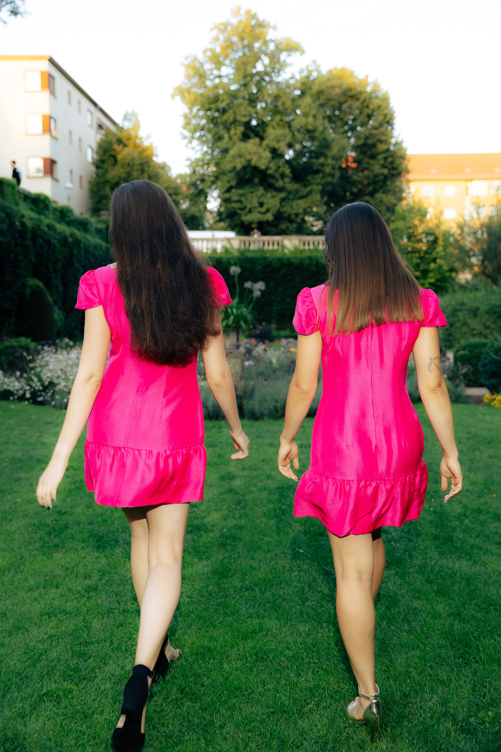 Dress with Handcrafted Collar